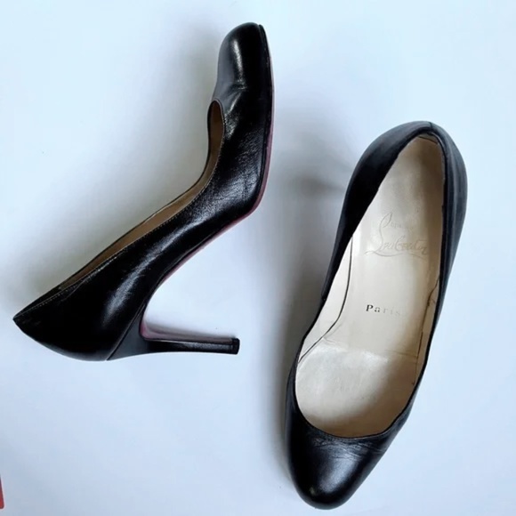 Christian Louboutin simple pump 85 kid in black - Picture 4 of 10